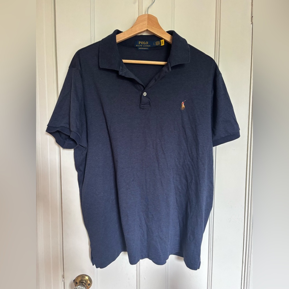 Ralph Lauren Classic Navy Polo Shirt